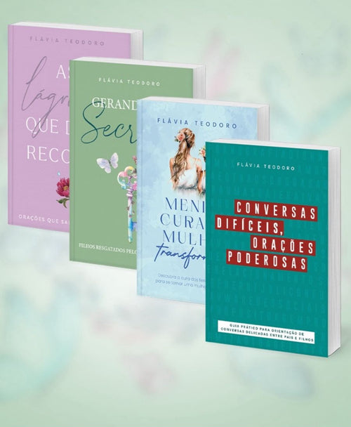 Combo de livros - 4 pelo preço de 03